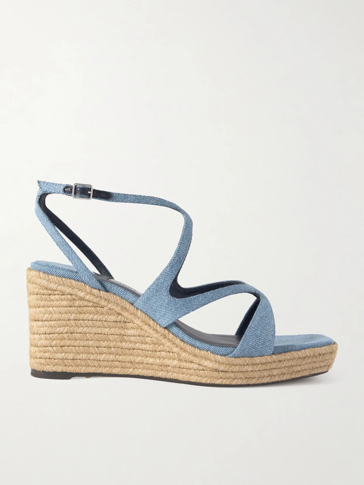Ayla 85 Denim Platform Espadrilles - 1