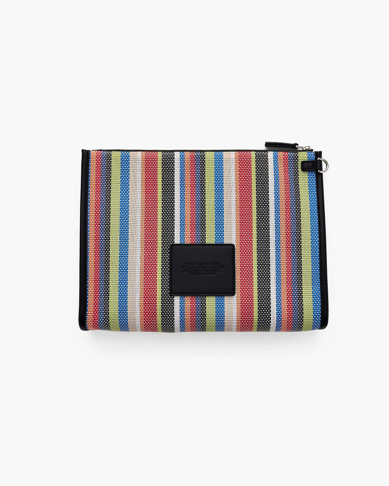 Marc Jacobs THE STRIPE MESH LARGE POUCH outlook