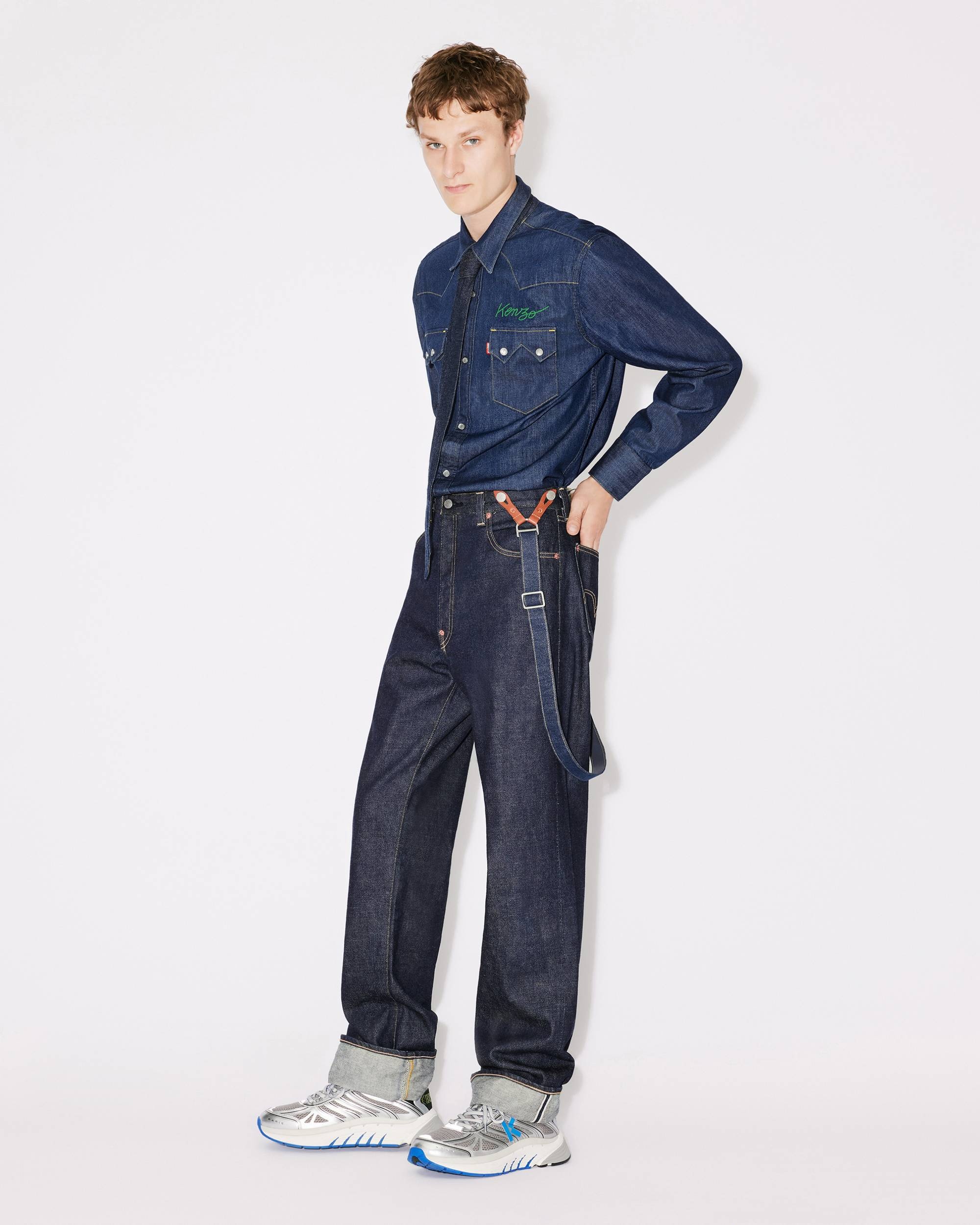 KENZO x LEVI'S® denim genderless cowboy shirt - 5