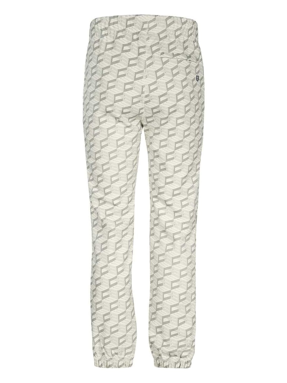 all-over print track pants - 2