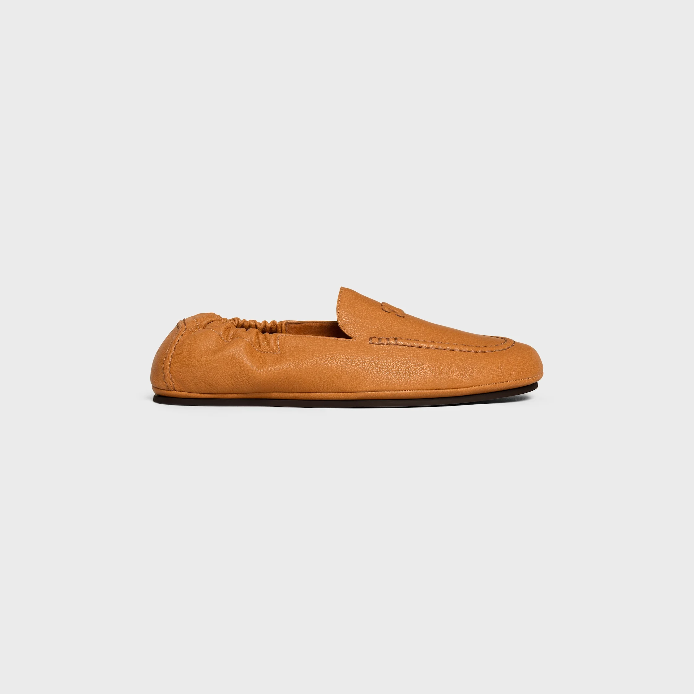CELINE ADAM LOAFER WITH TRIOMPHE IN GOATSKIN - 1