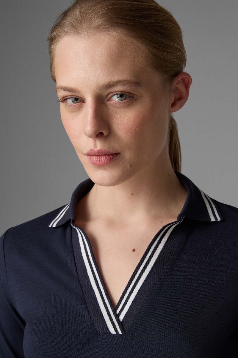 Elonie Functional polo shirt in Navy blue 4