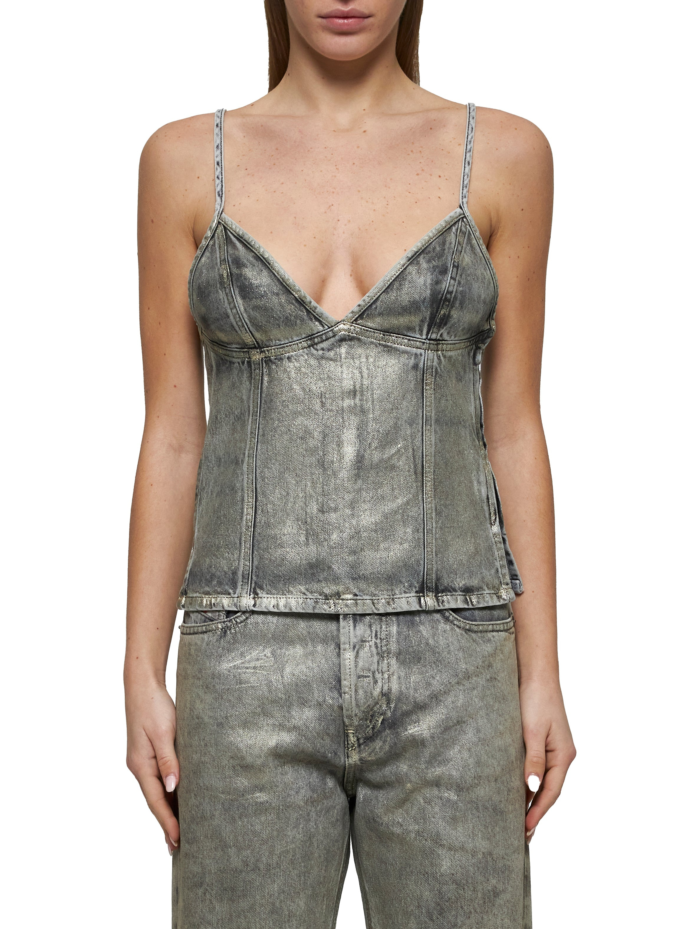 Grey denim De-Fulsy-S top - 3