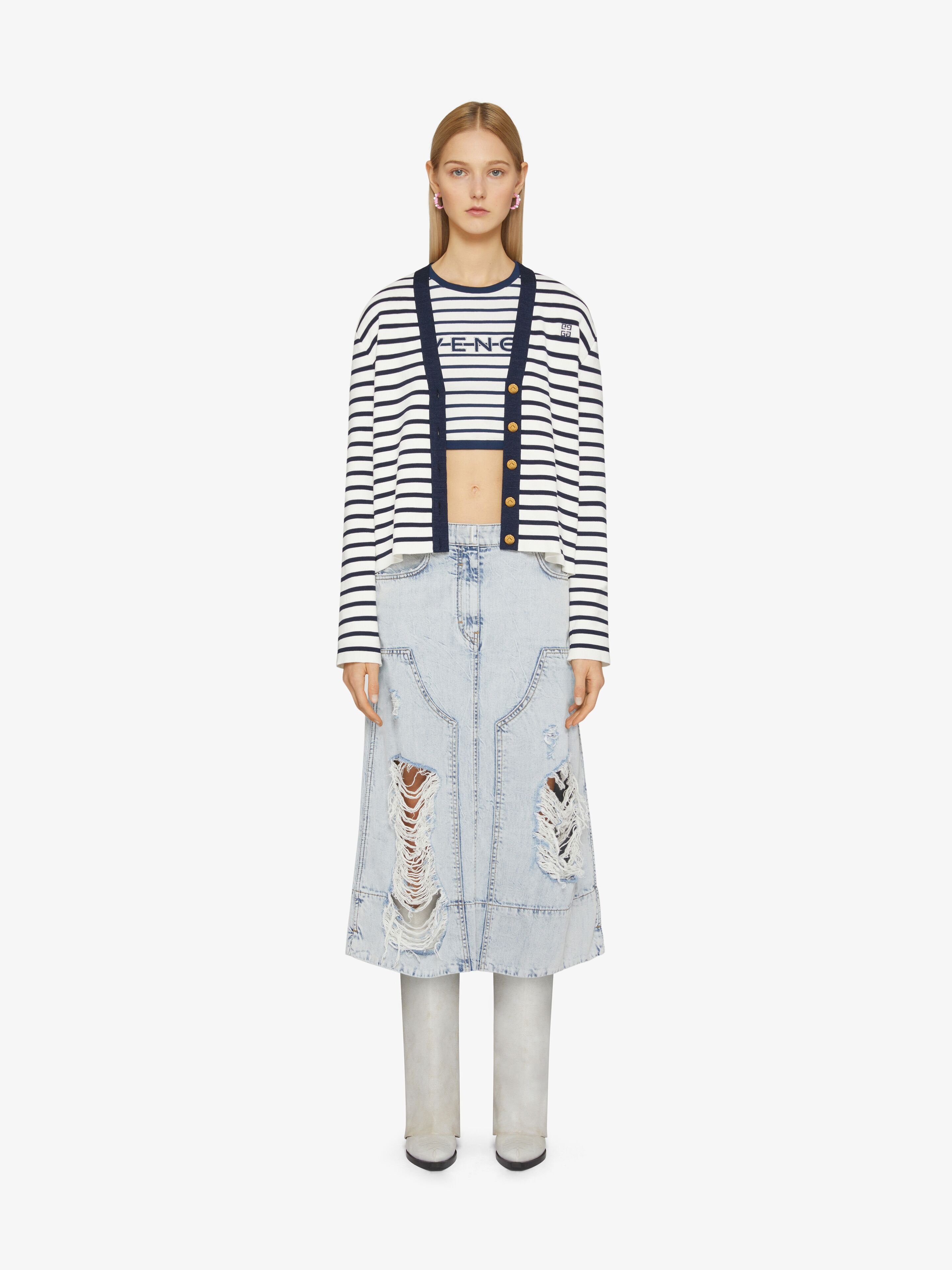 SAILOR CARDIGAN IN COTTON - 2