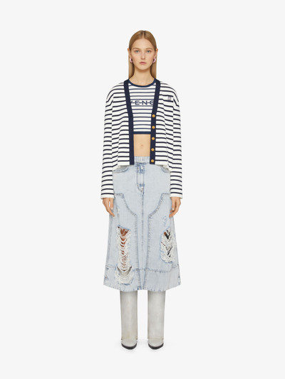 Givenchy SAILOR CARDIGAN IN COTTON outlook
