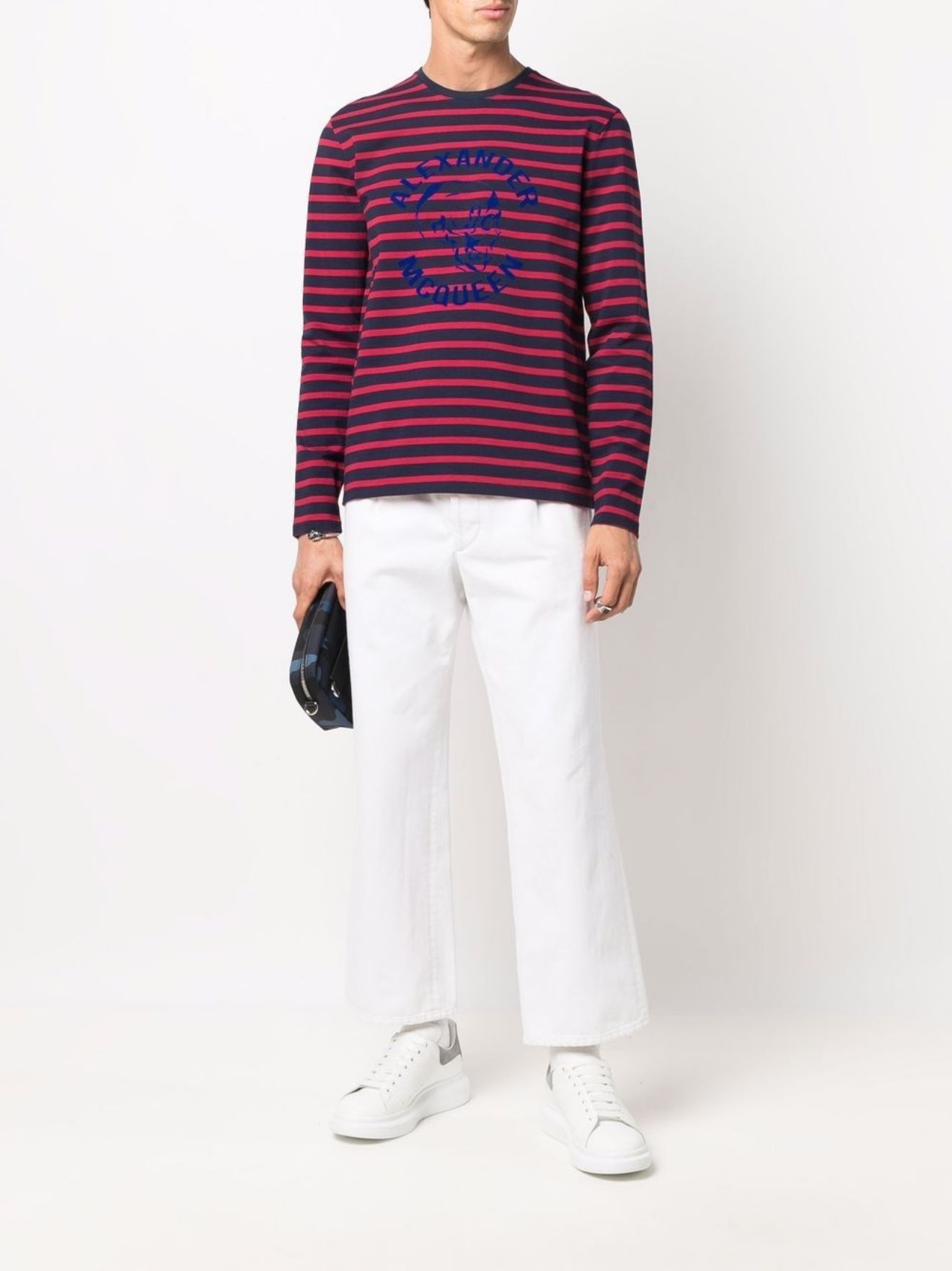 striped long sleeve T-shirt - 2