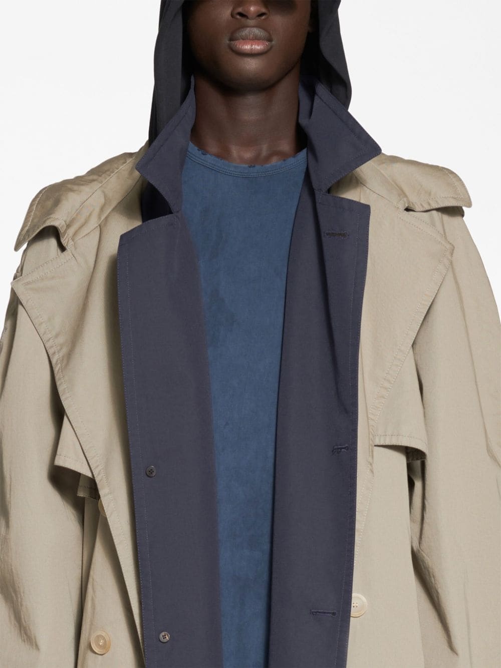 Balenciaga Reversible Trench Coat - Farfetch