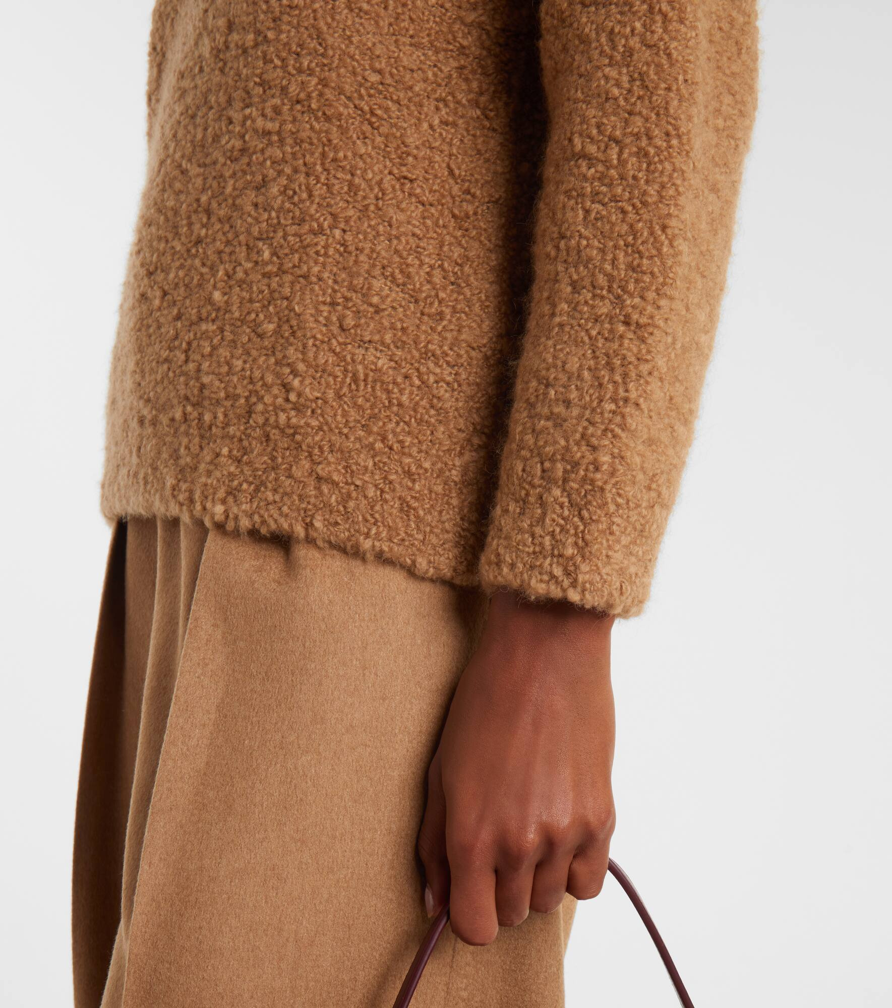 Pantera camel hair and silk sweater - 5