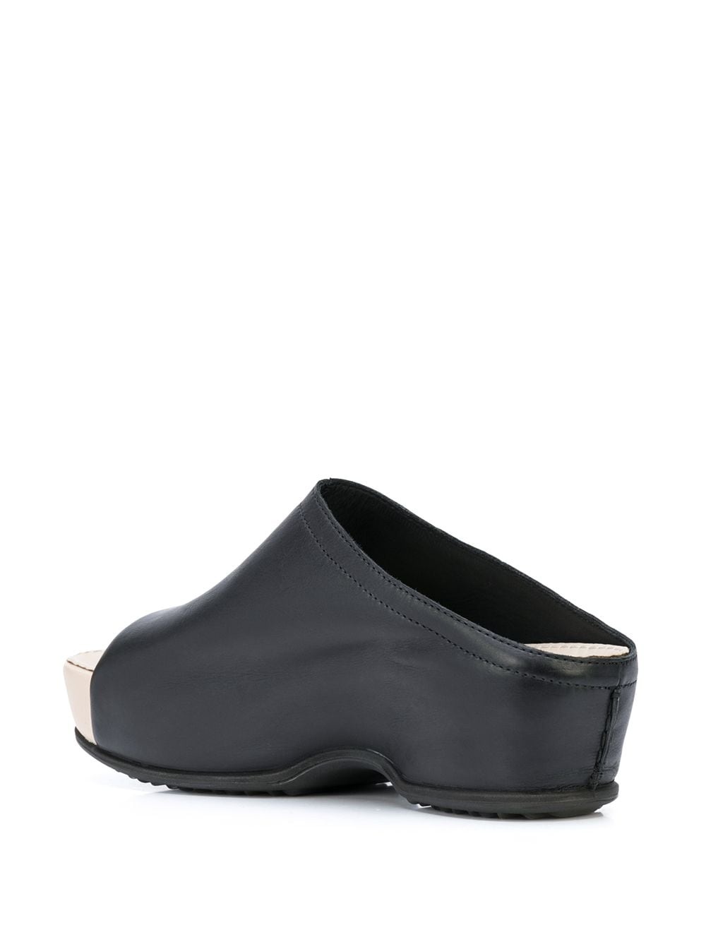 open-toe platoform clogs - 3