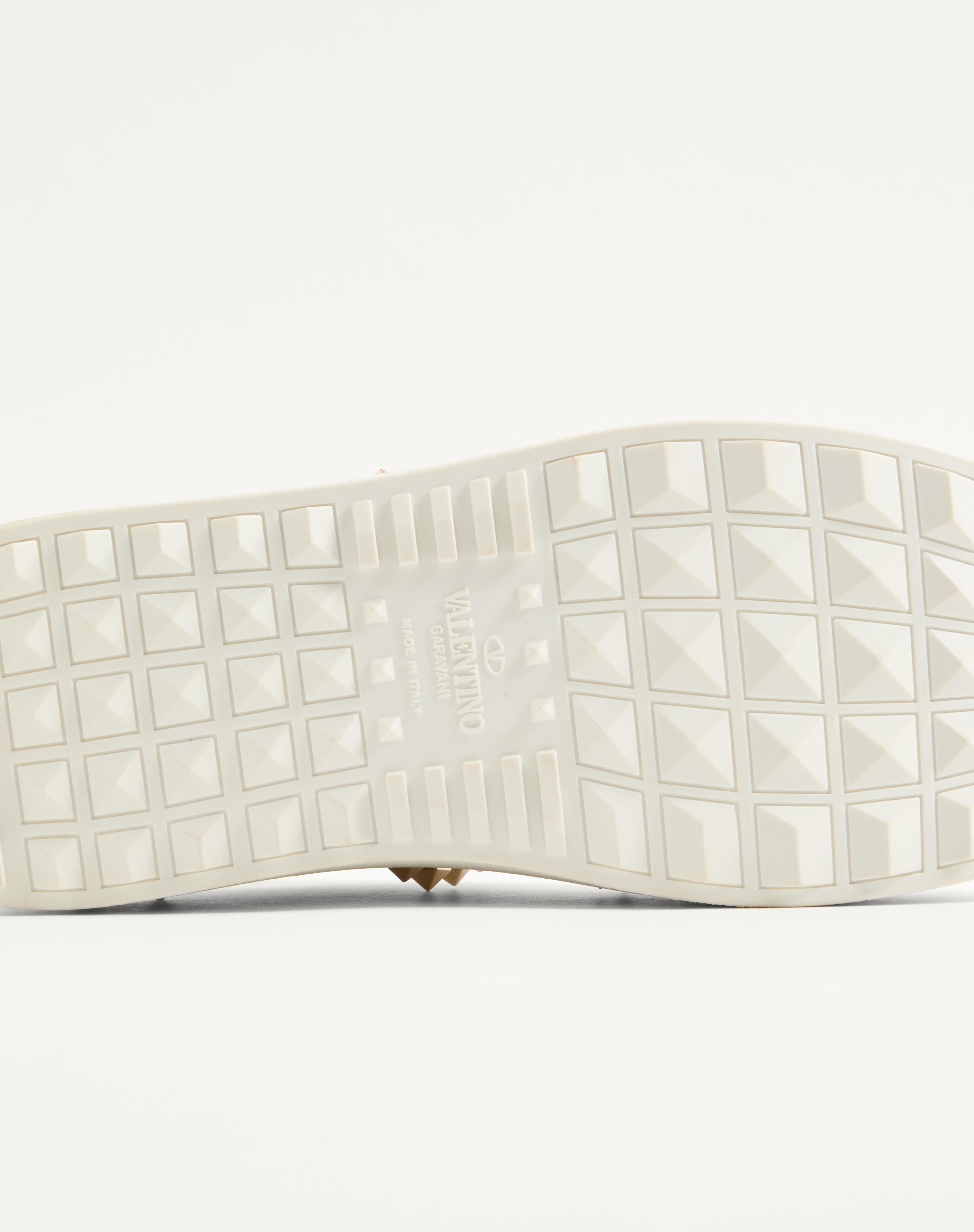 FLATFORM ROCKSTUD UNTITLED SNEAKER IN CALFSKIN - 4