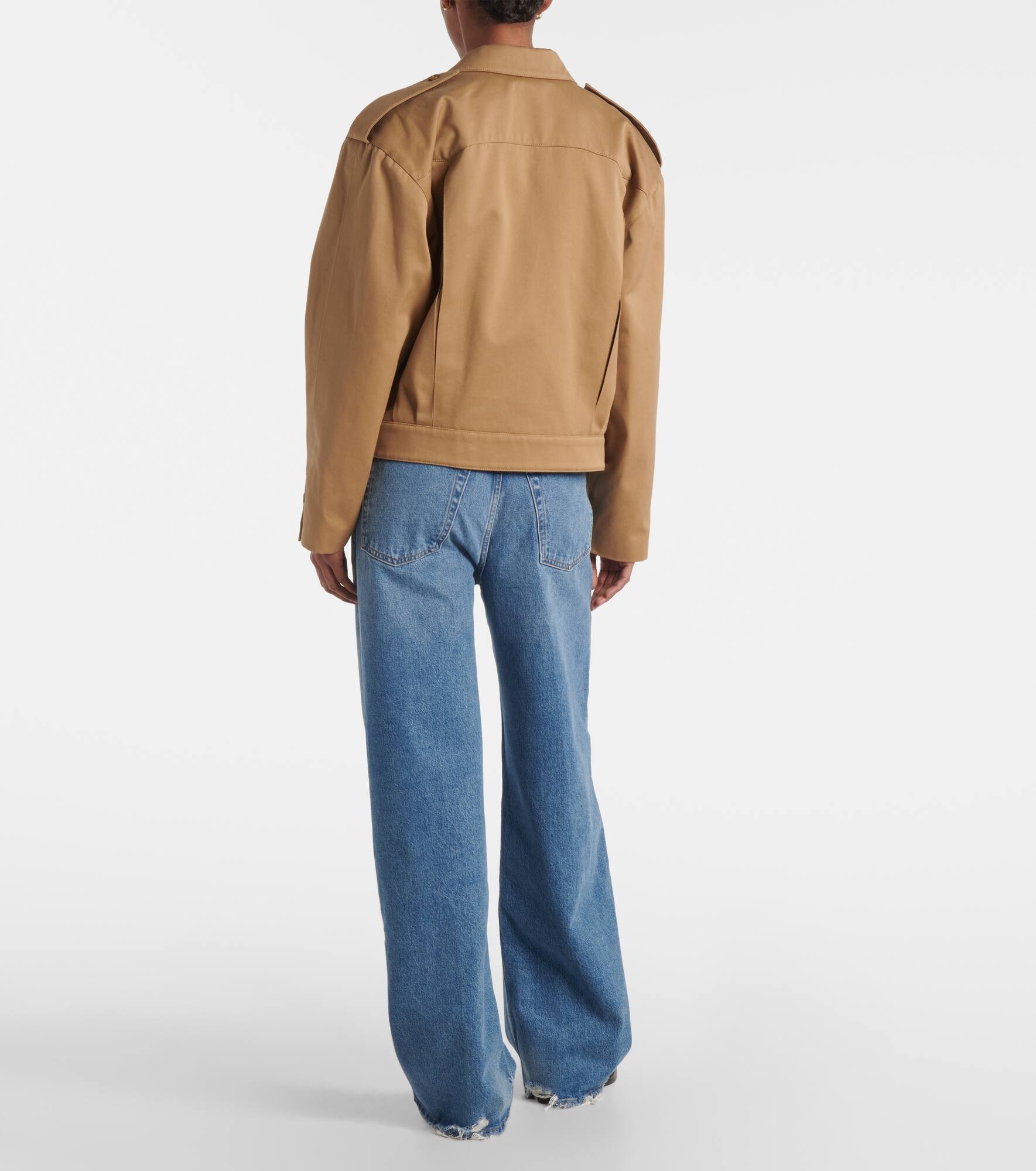Cotton bomber jacket - 3