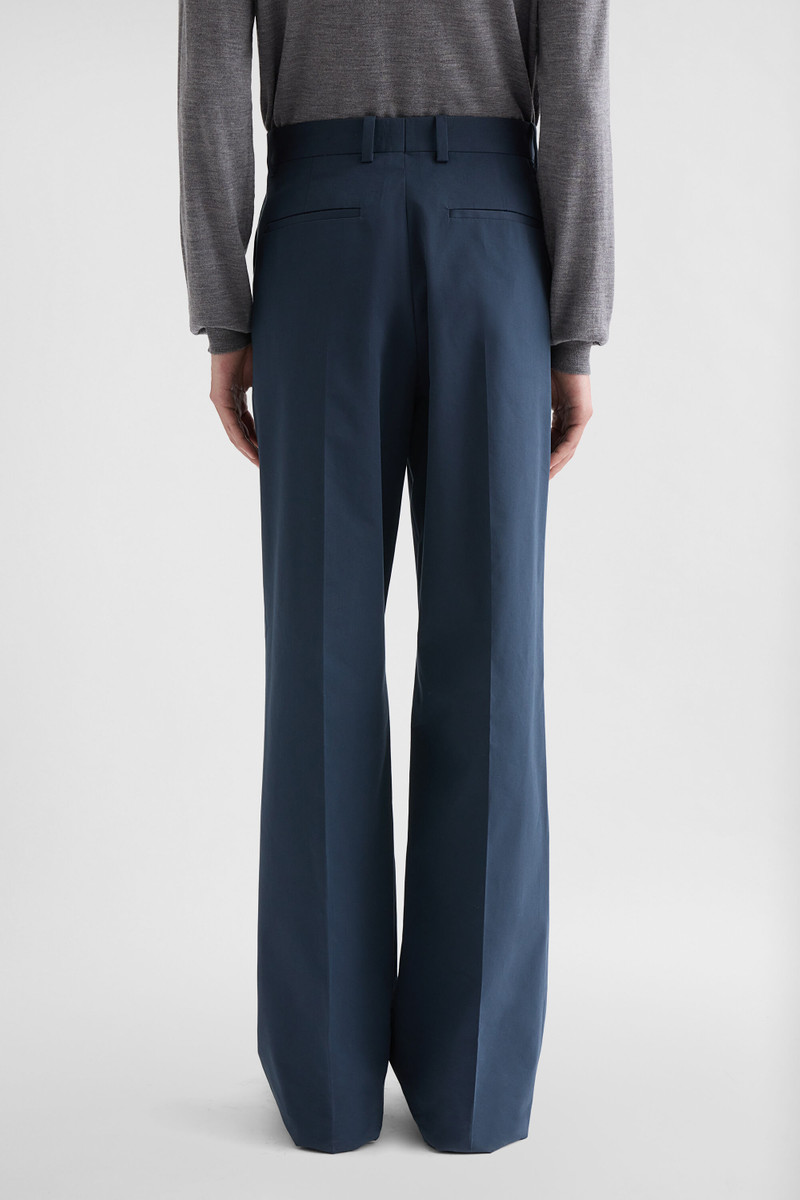 Cotton Blend Poplin Trousers 5
