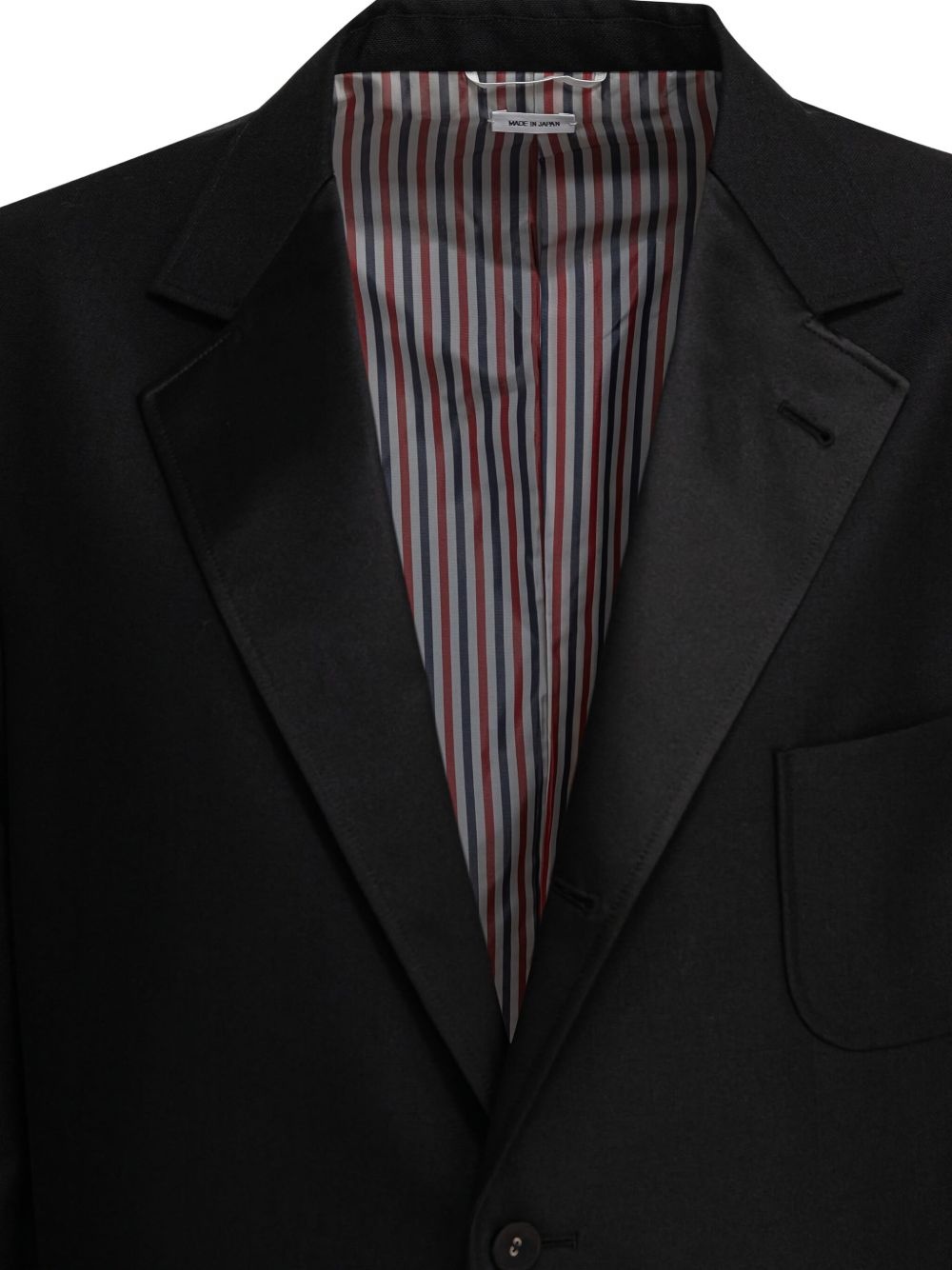single-breasted tailored blazer - 3