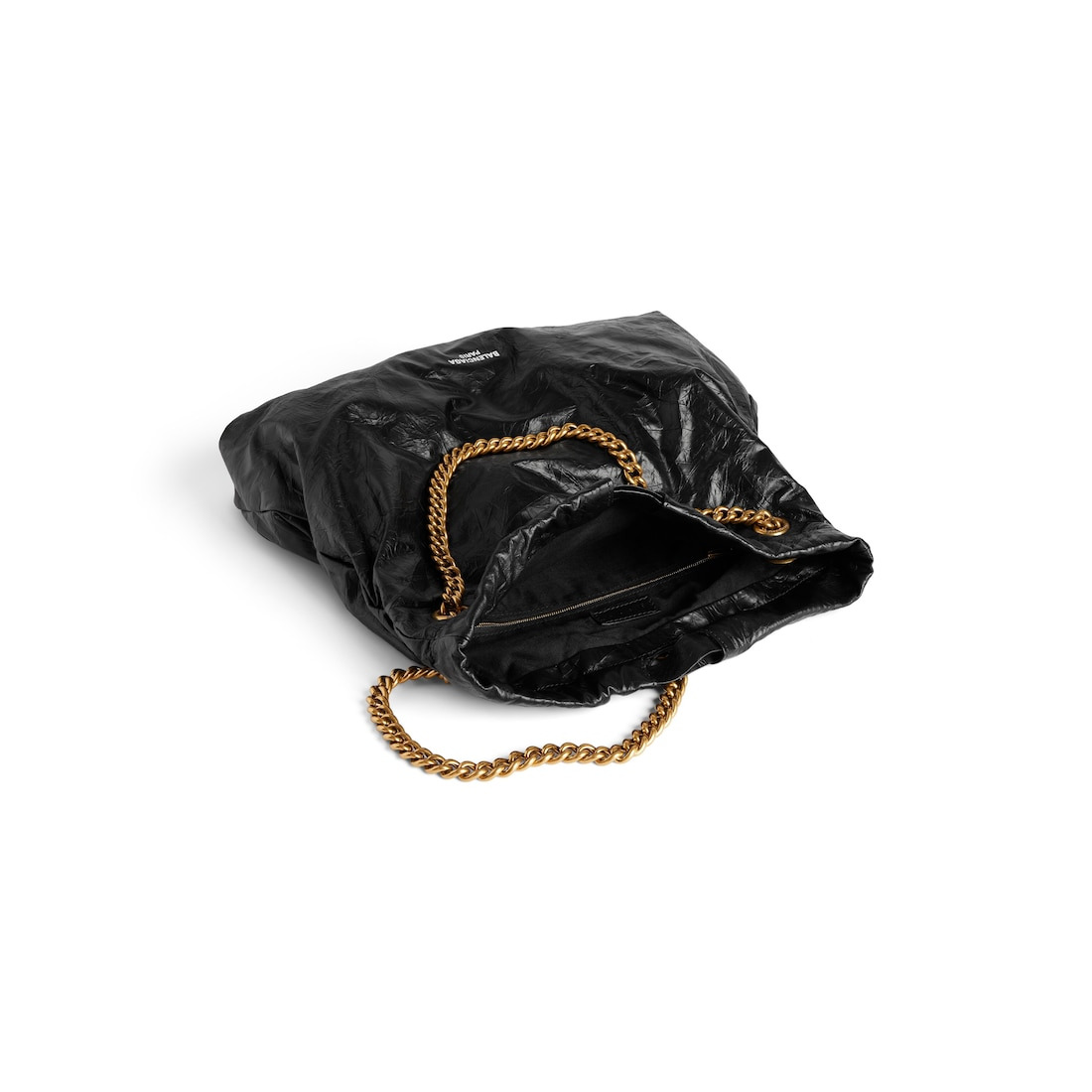 Women's Crush Medium Tote Bag in Black - 5