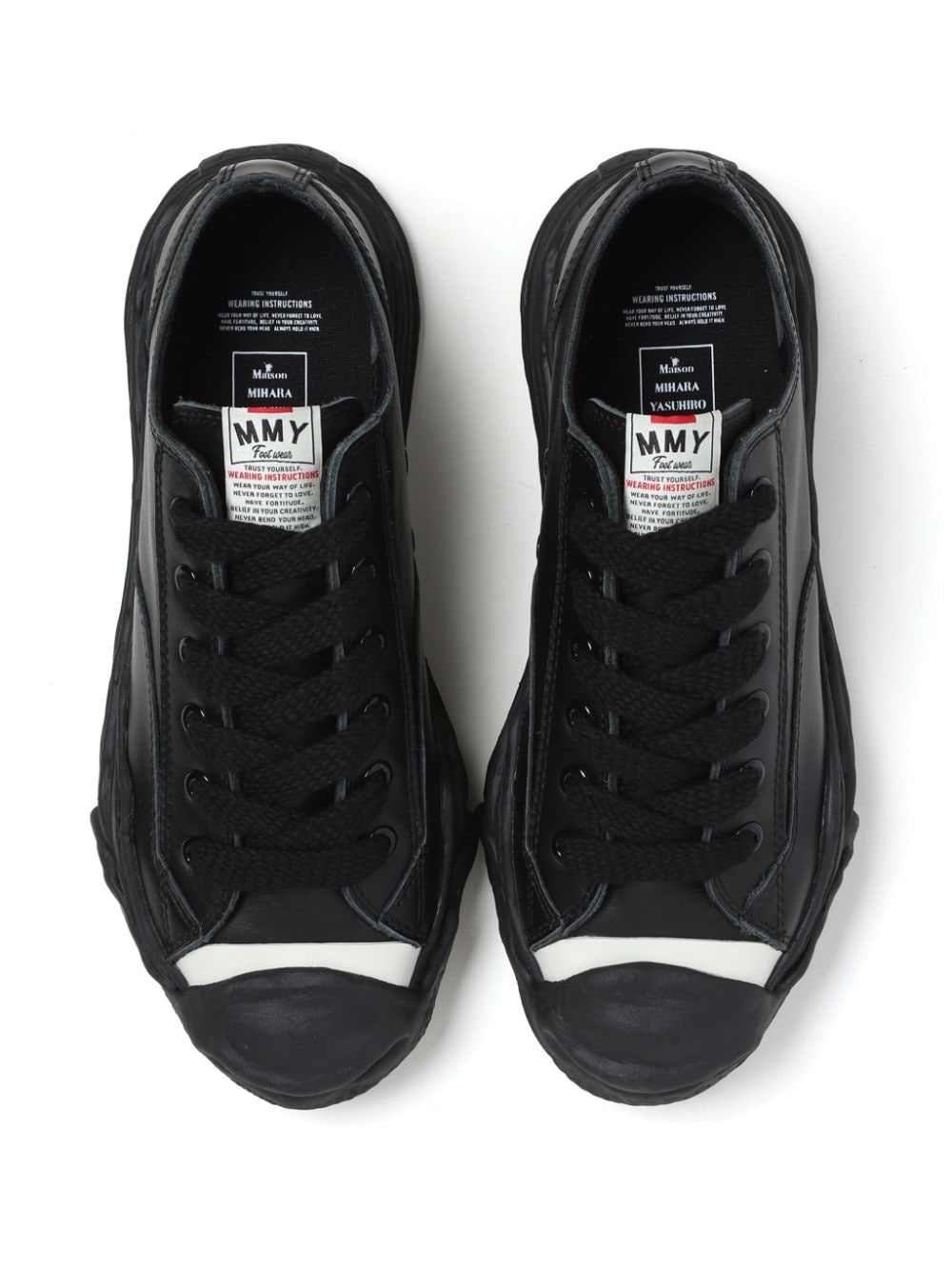Hank OG Sole leather sneakers - 5
