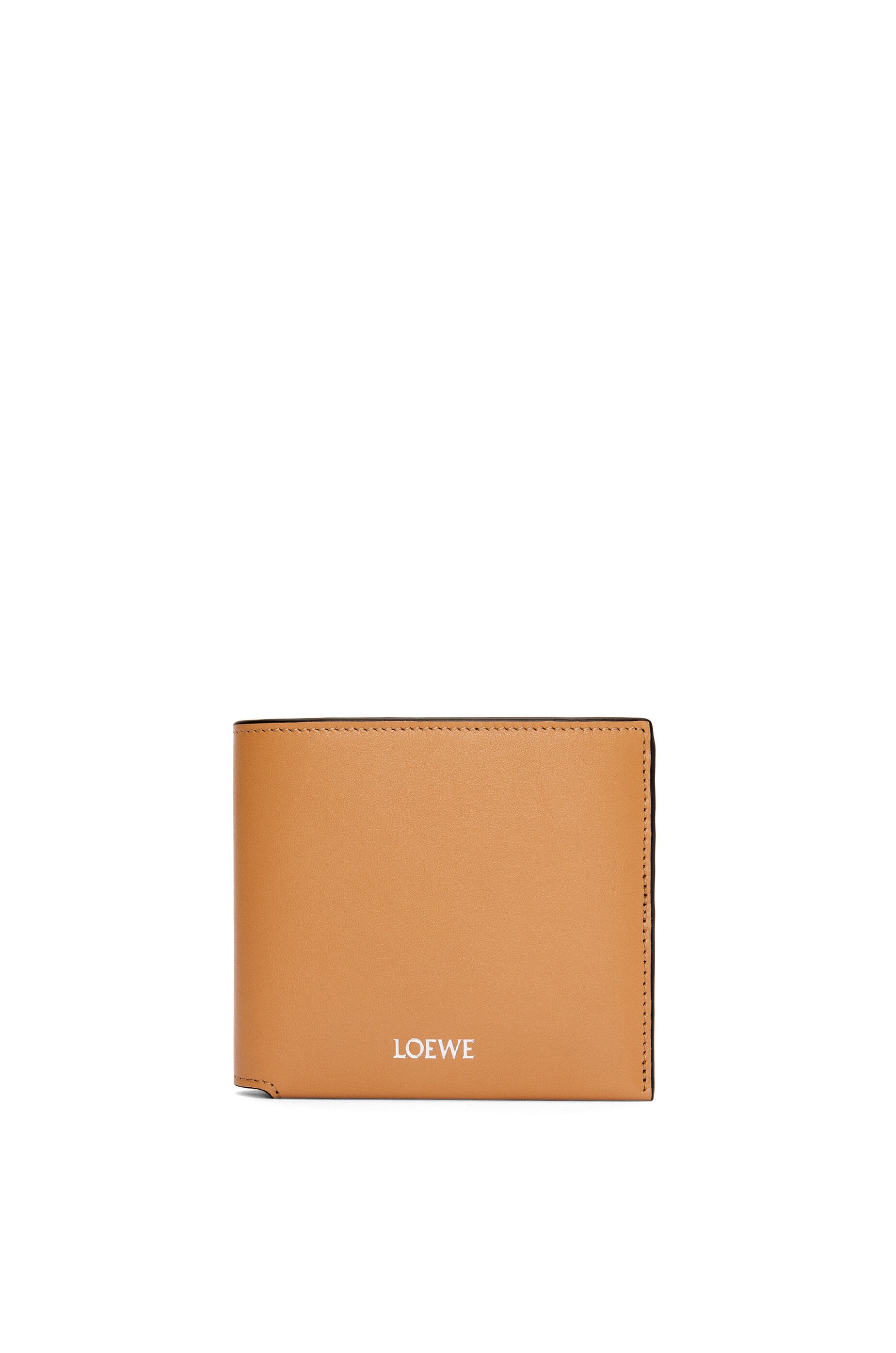Bifold wallet in shiny nappa calfskin - 1