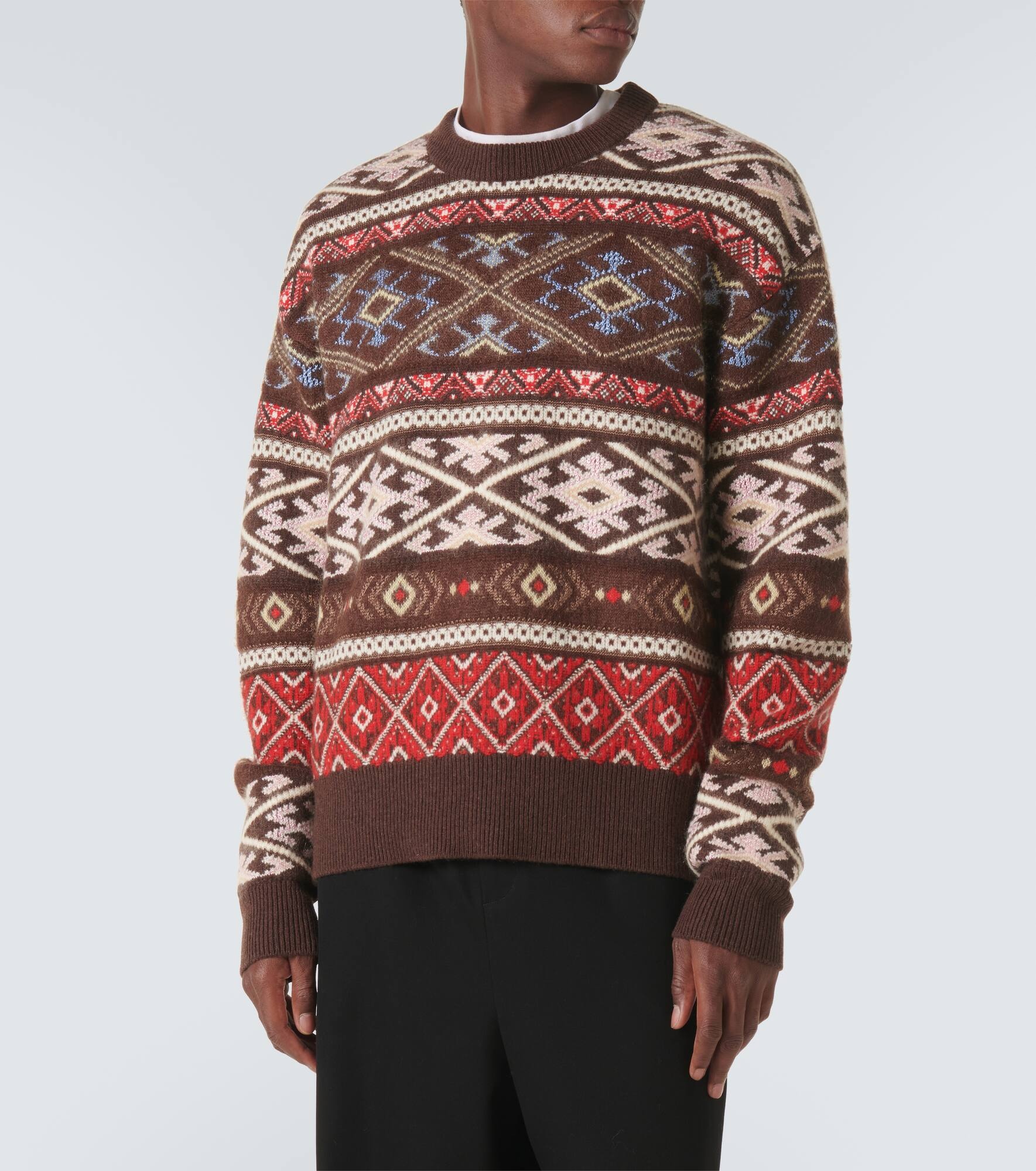 Finny cashmere, silk, and mohair sweater - 3