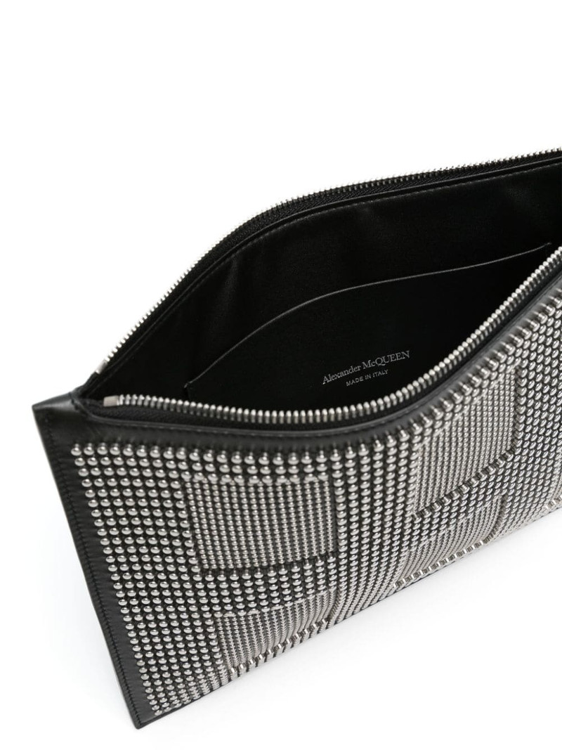 studed leather clutch bag 5