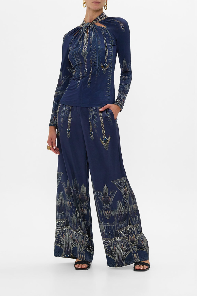 CAMILLA WIDE LEG WAISTED PANT outlook