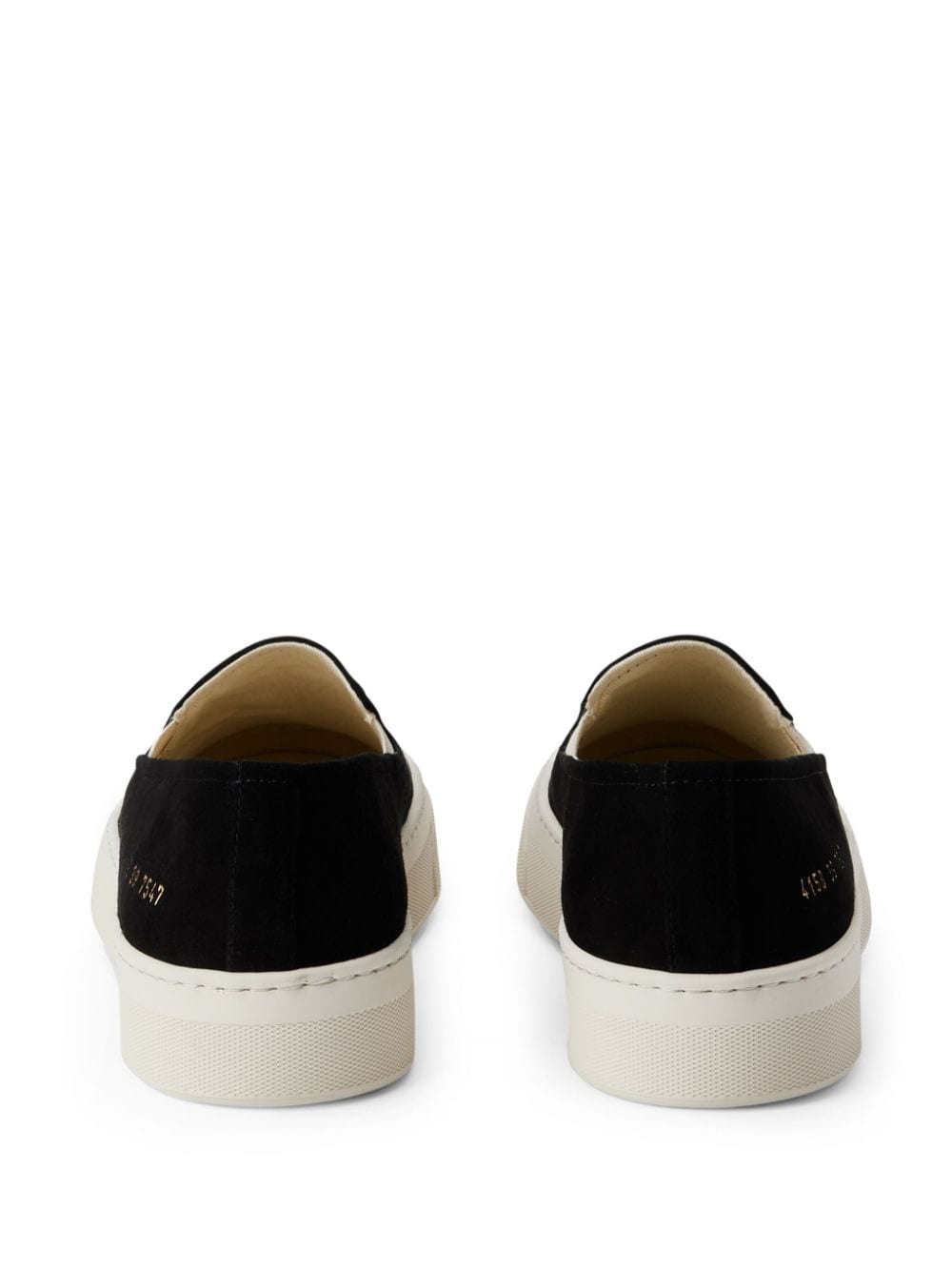 suede slip-on sneakers - 3