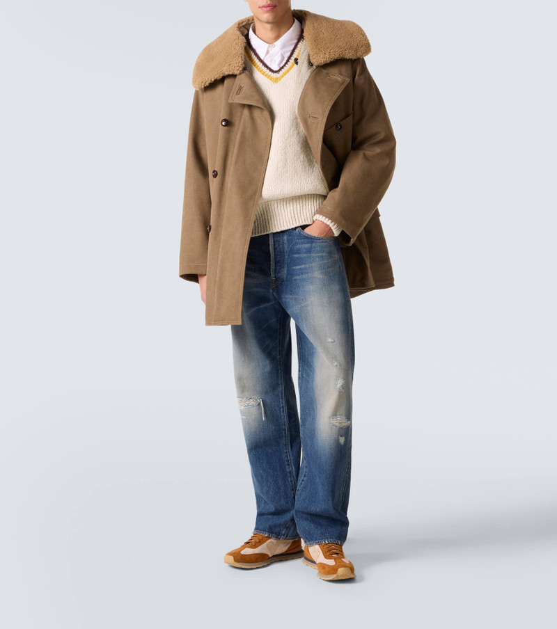 visvim College wool and cashmere sweater outlook