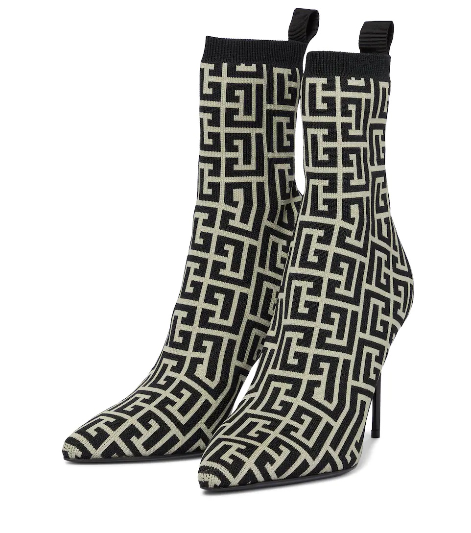 Skye printed sock boots - 5