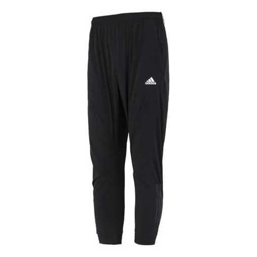 Men's adidas Sl Sj Tc Pt Casual Bundle Feet Solid Color Logo Sports Pants/Trousers/Joggers Autumn Bl - 1