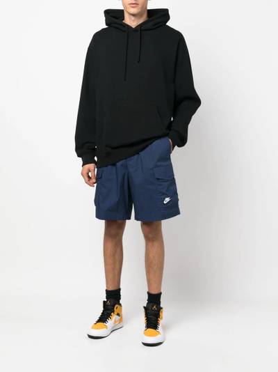 Nike embroidered-logo detail shorts outlook