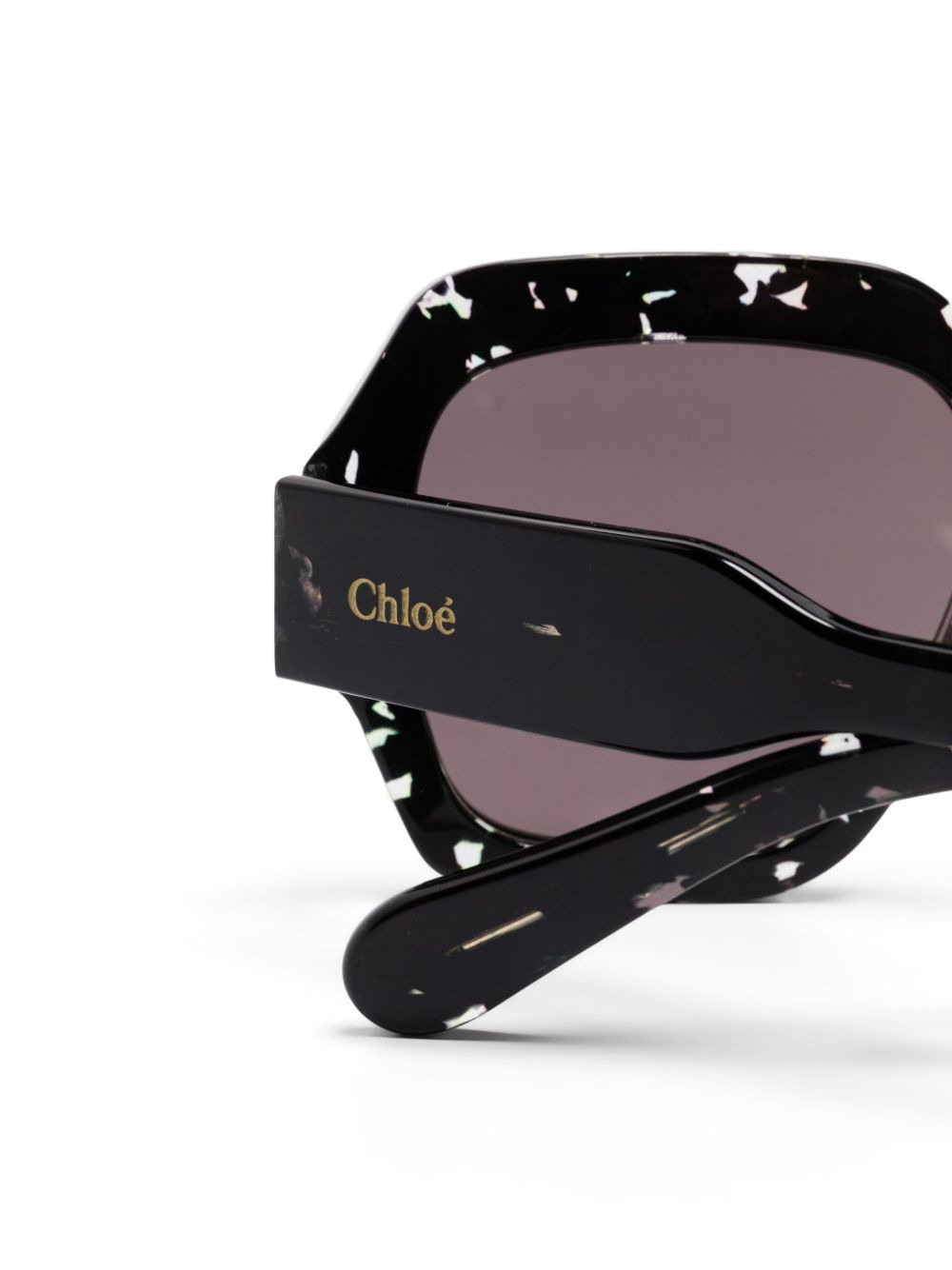 logo-print sunglasses - 3