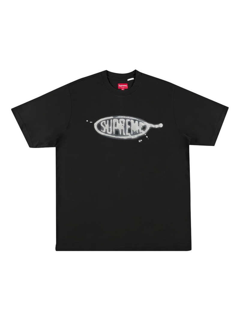 Supreme Ink Blot Short-Sleeve Top '블랙 이름 * - 1