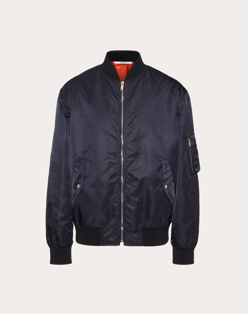 NYLON BOMBER WITH VALENTINO NEON UNIVERSE PRINT 1