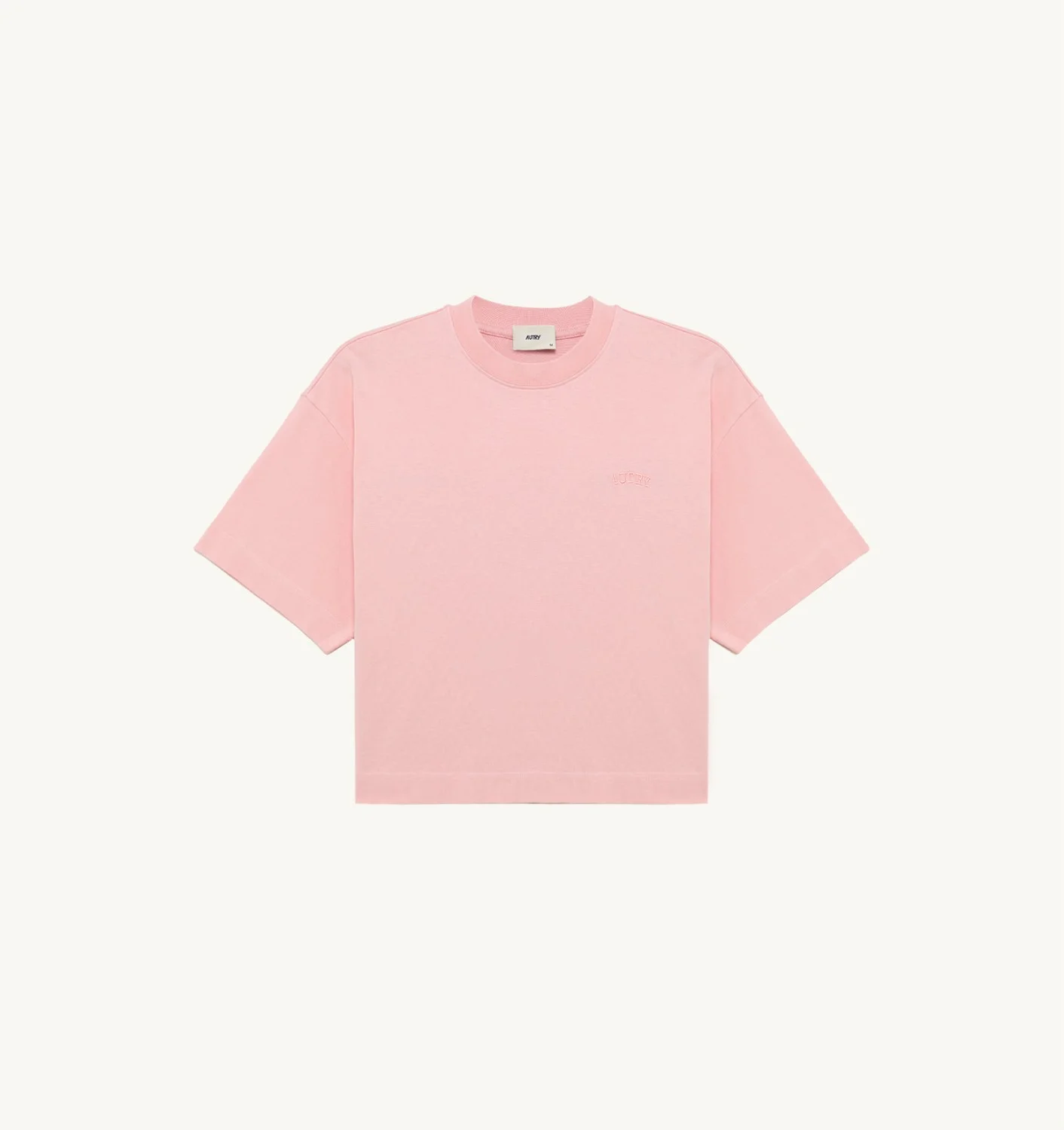 BOXY T-SHIRT WITH TONAL LOGO FOR WOMAN - 1