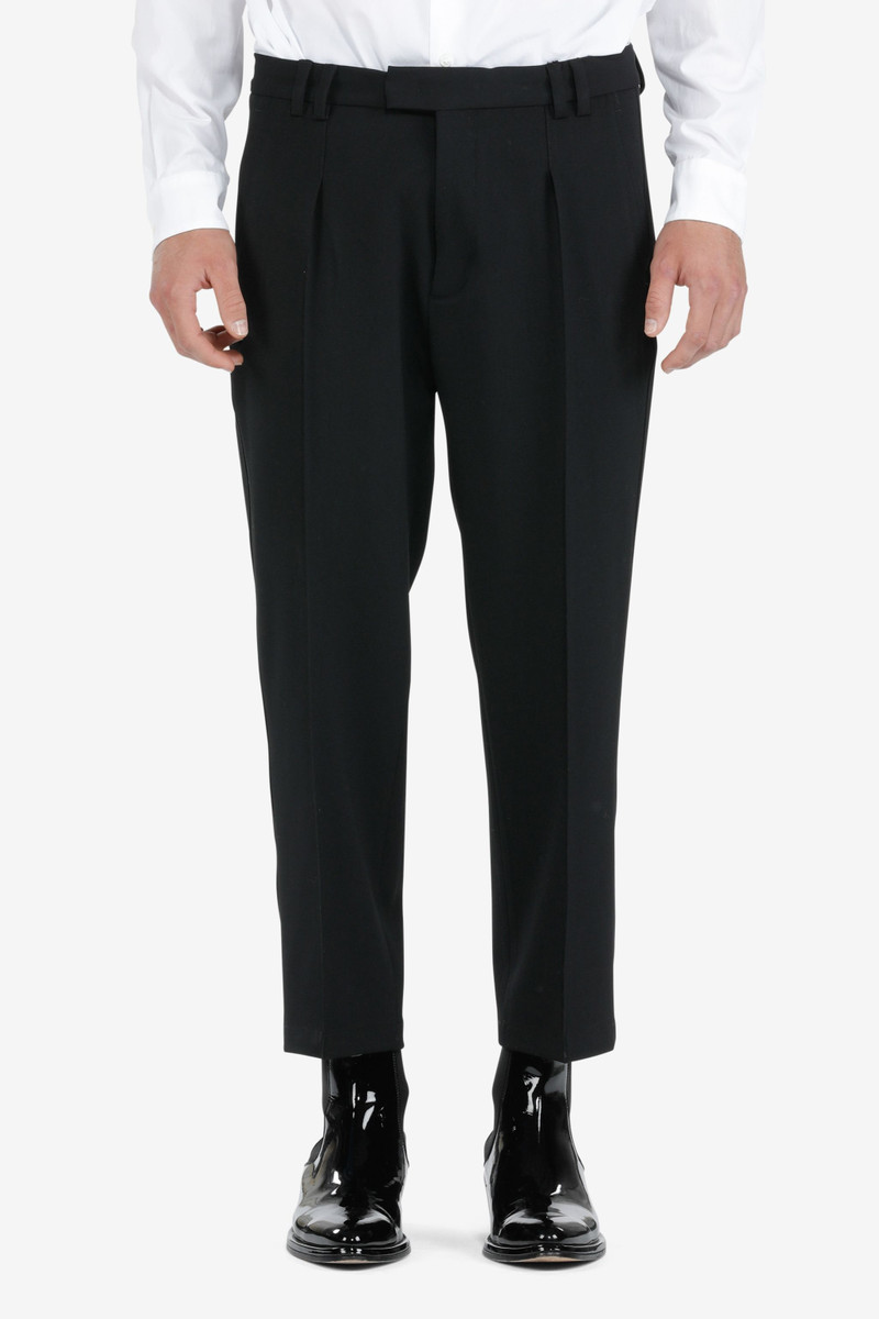 CROPPED STRAIGHT-LEG TROUSERS 1