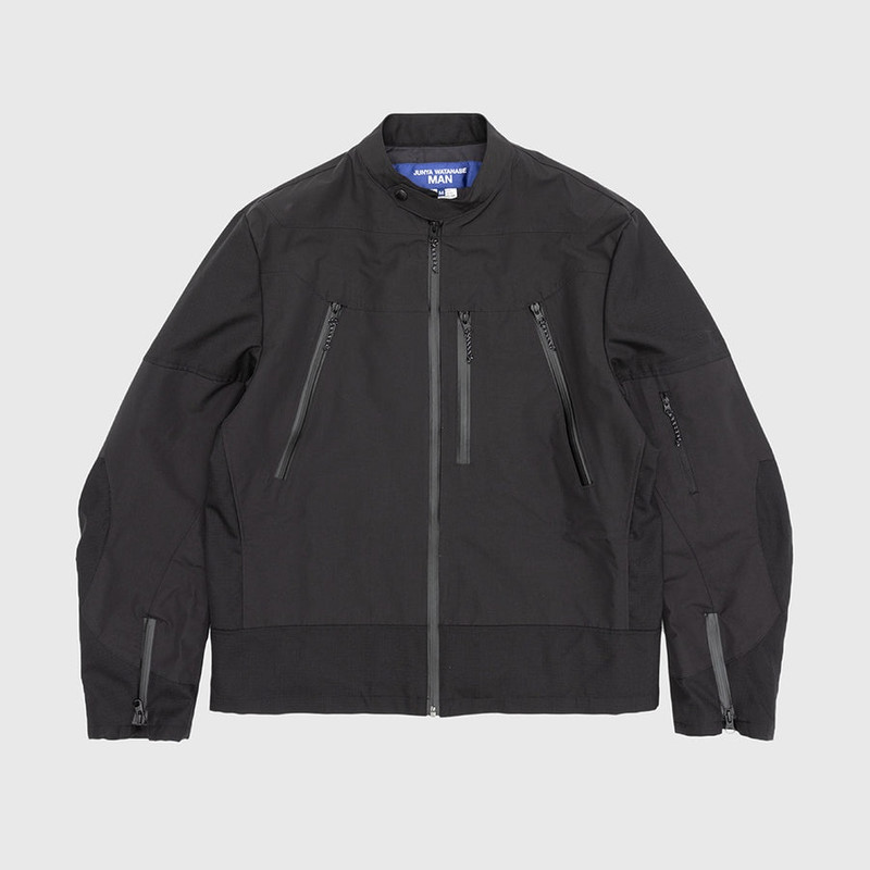TRIPLE LAYER NYLON MOTO JACKET 1