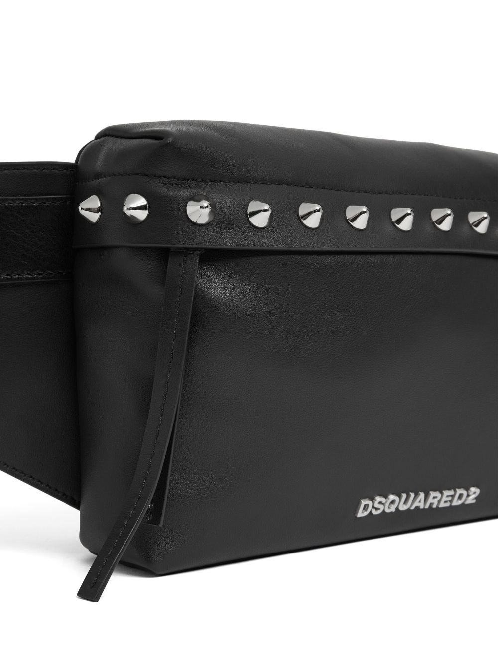 spike-studded belt bag - 5
