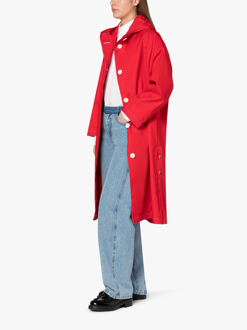 Mackintosh ALOE RED RAINTEC COTTON HOODED COAT outlook