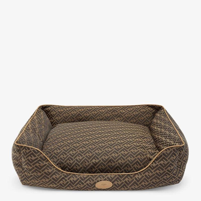 Large FF Jacquard Dog Bed 1