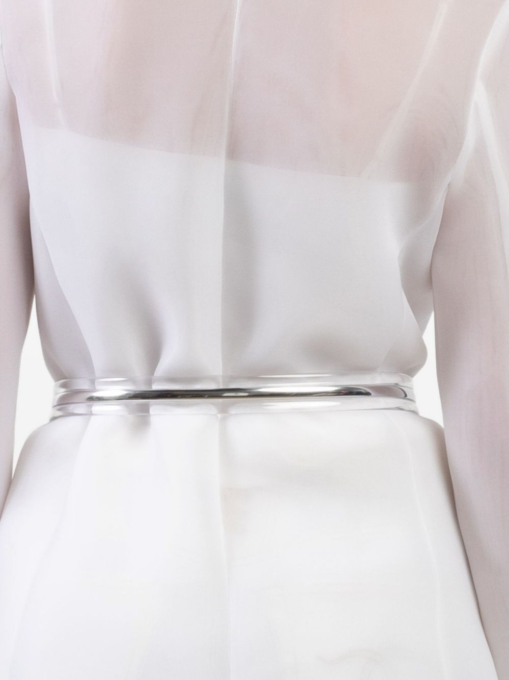 Transluscent buckle belt - 3