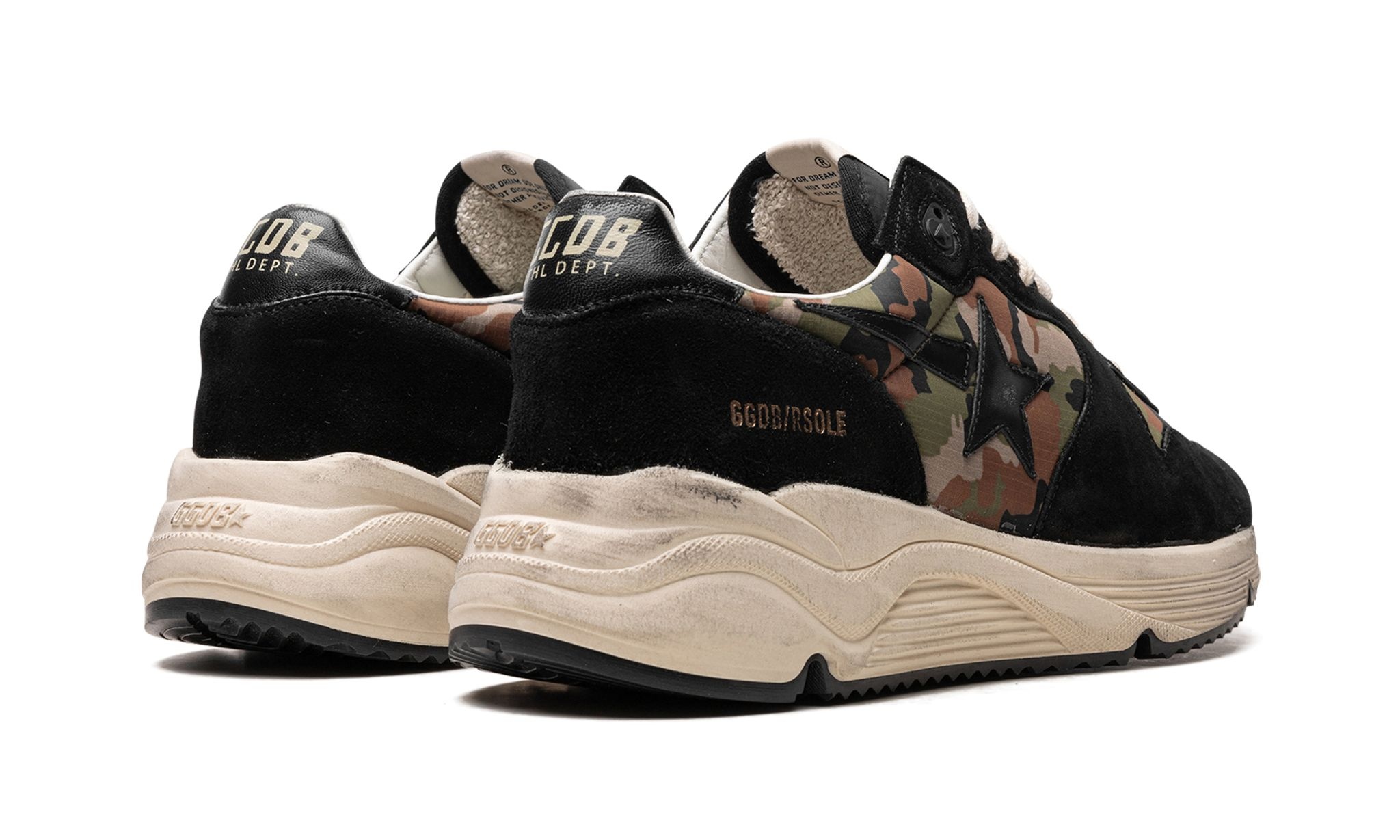 RUNNING SOLE "BLACK / CAMO" - 3