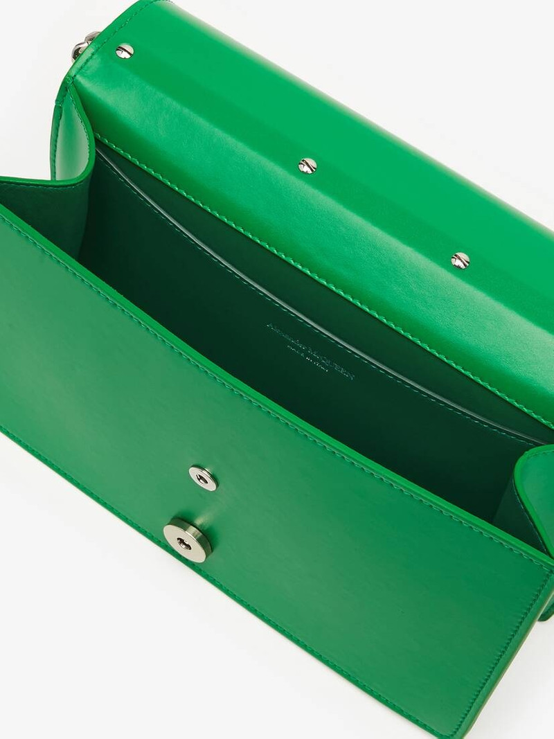 Women's The Slash Bag in Bright Green 4