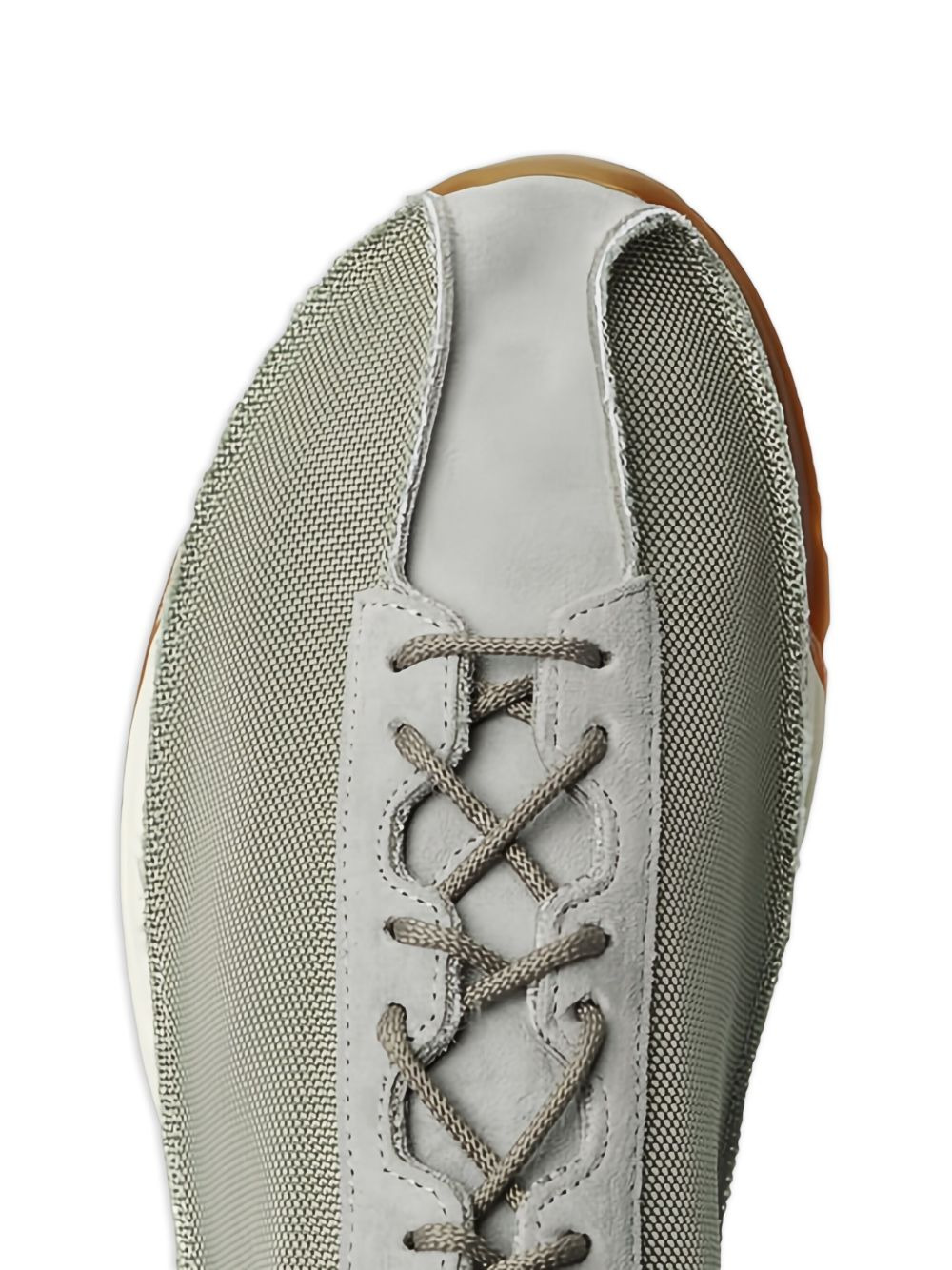 Klove suede-panel lace-up sneakers - 4