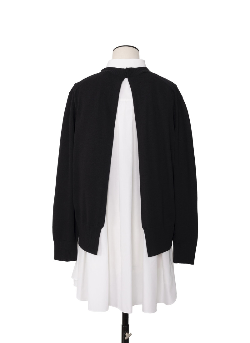Poplin x Cotton Knit Dress 3