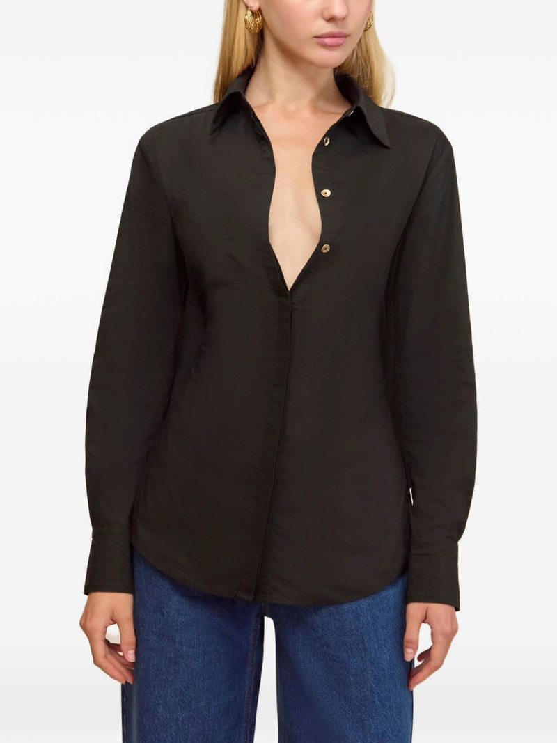 Emelyn open-back shirt 1