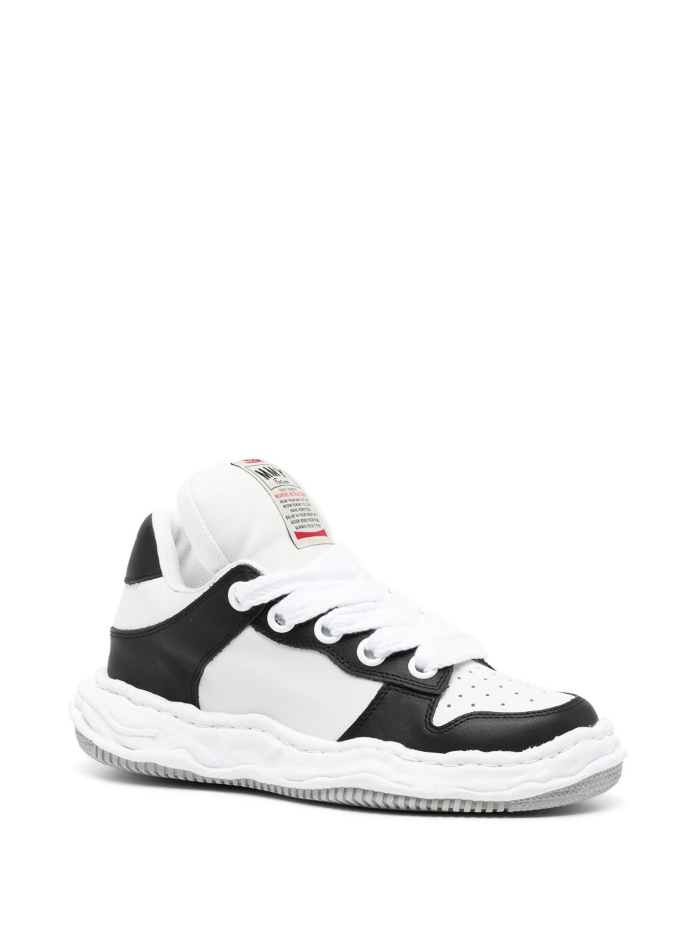 Wayne low-top leather sneakers - 2