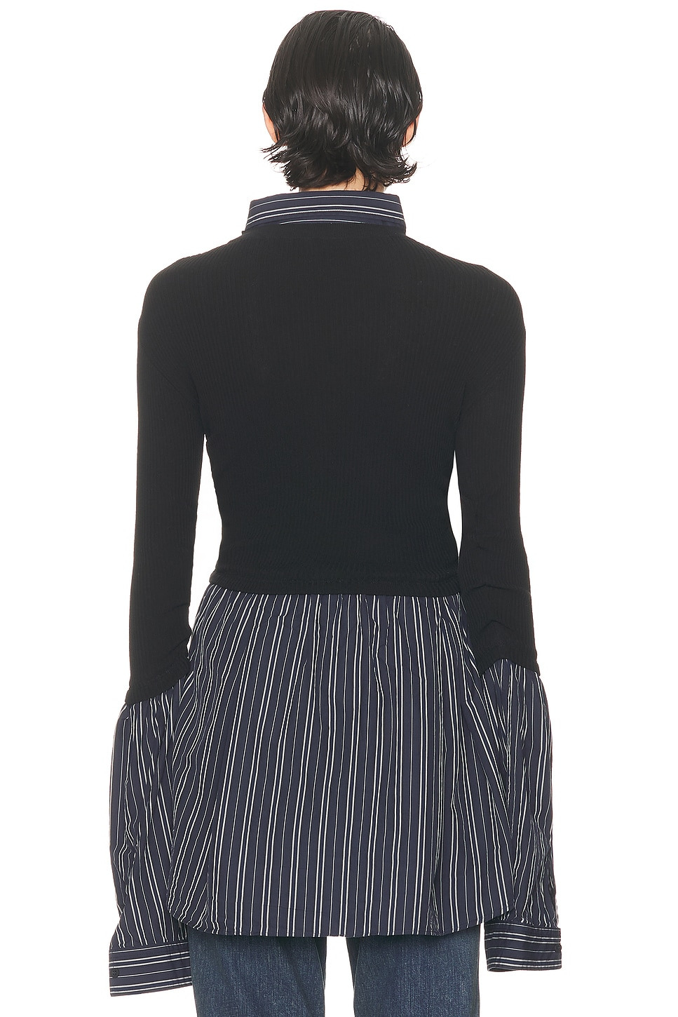 Layered Sweater Top - 3