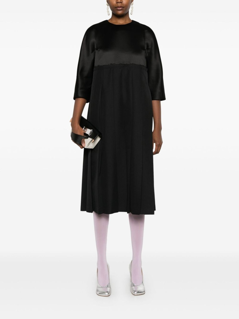 Comme des Garçons Comme des Garçons pleated midi dress outlook