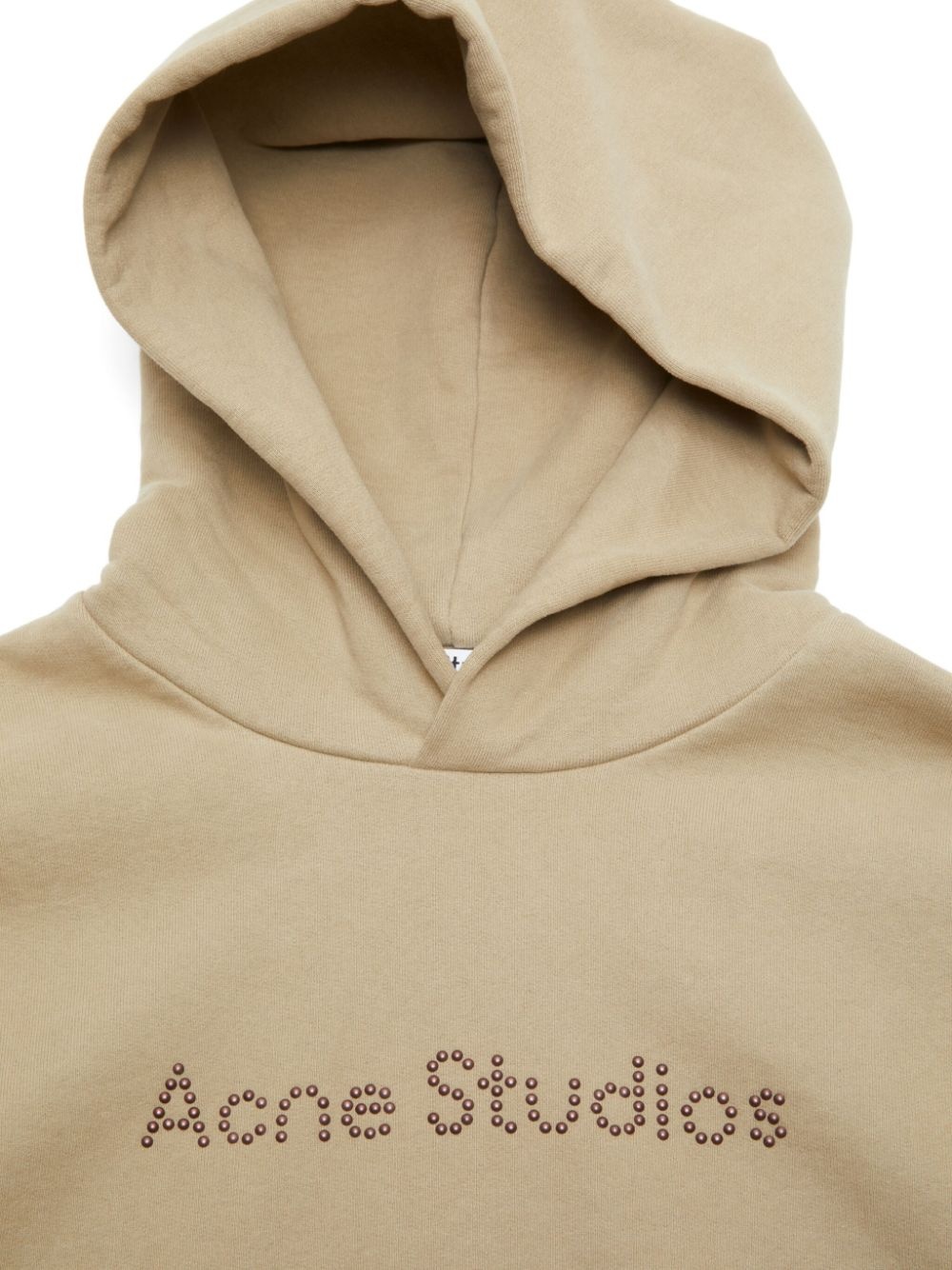 stud-logo hoodie - 7