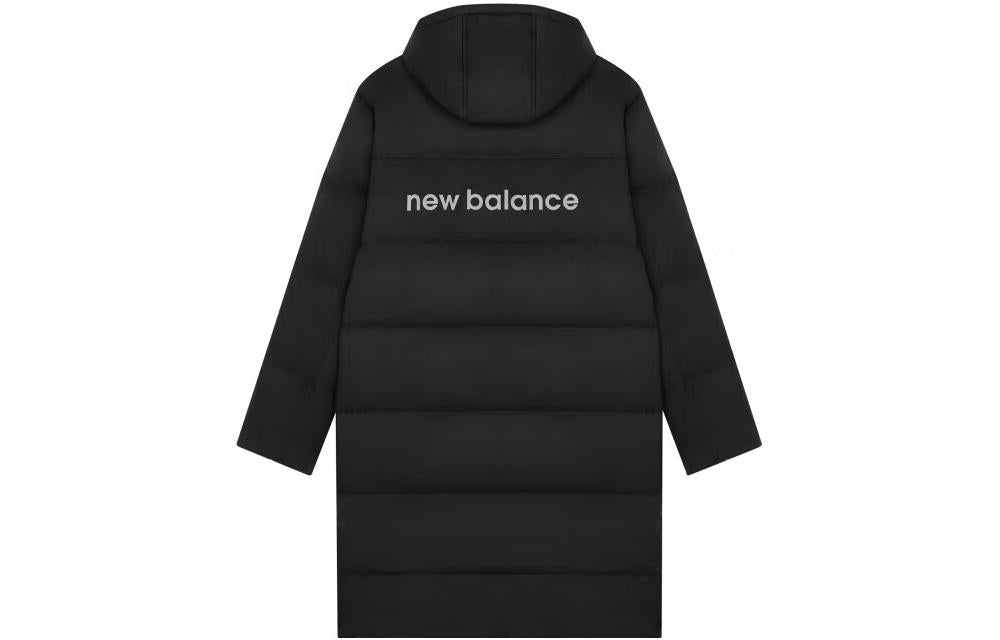 New Balance Winter Long Down Jacket 'Black' AMJ33338-BK - 3