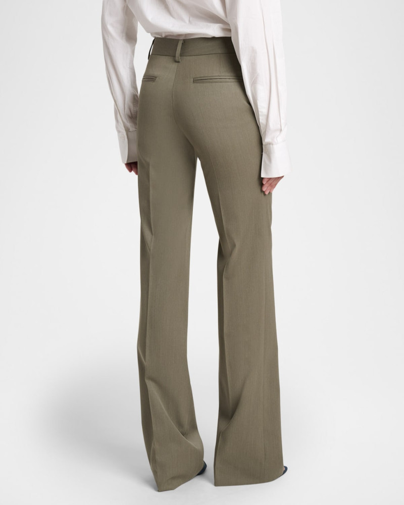 Tailored Wool Straight-Leg Trousers 3