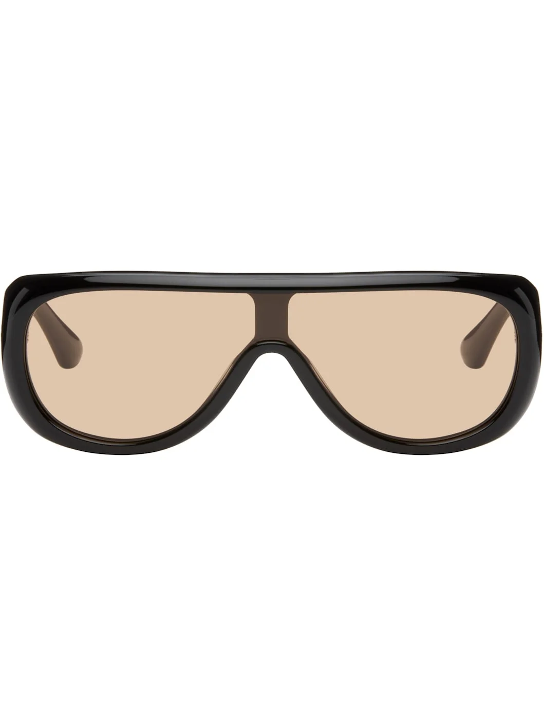 SSENSE Exclusive Black Sayf Sunglasses - 1